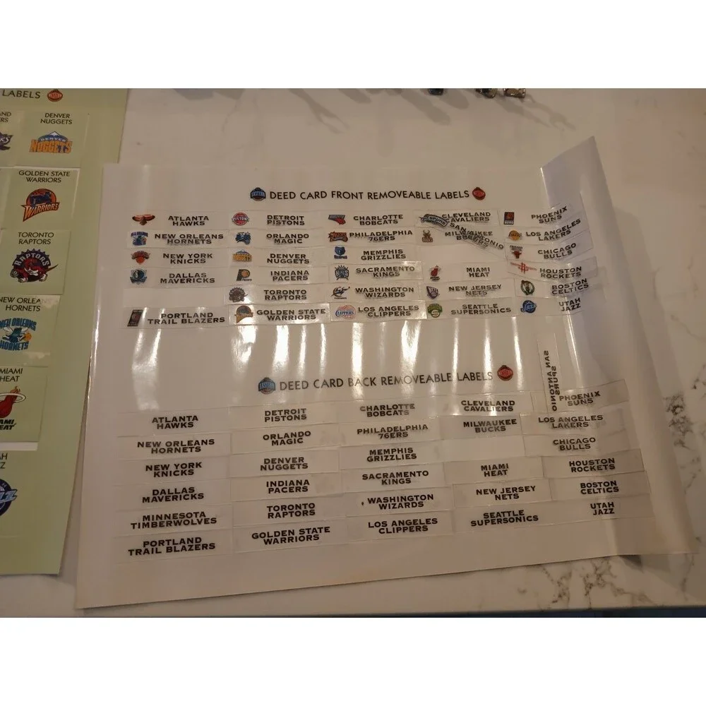 Monopoly My NBA Basketball Edition 2006 Used EUC All Pieces Present
